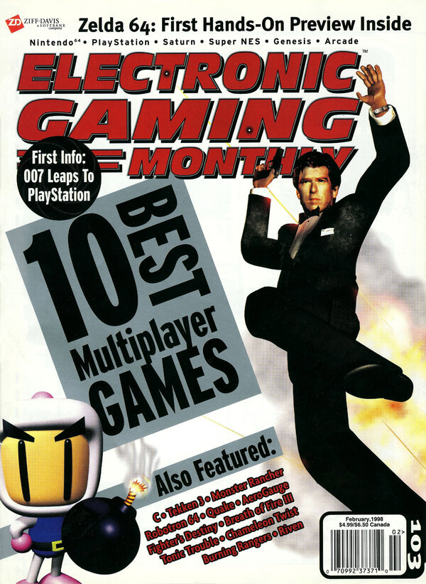 Electronic Gaming Monthly Issue 103 (February 1998) cover